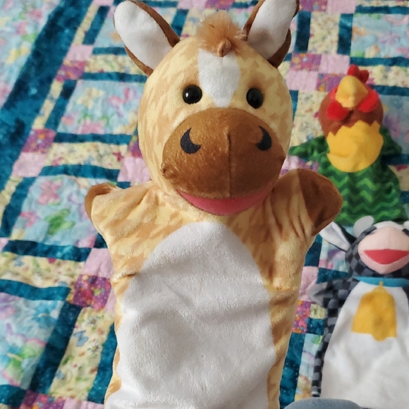 Colorful Animal Hand Puppets Set - Picture 2 of 6